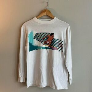 Vintage 1983 ocean pacific surfer long sleeve t shirt